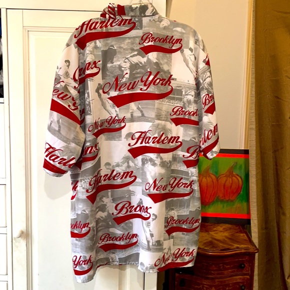New York baseball collared button down shirt - Picture 5 of 6